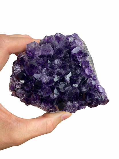 Galaxy Amethyst on stand
