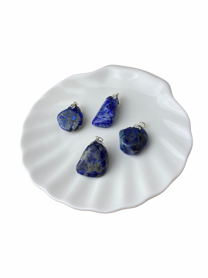 Lapis Lazuli trommelsteen hanger