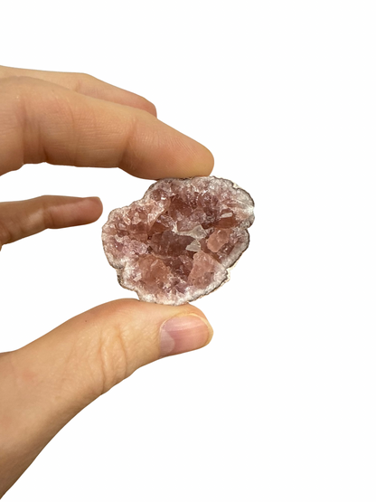 Roze Amethist geode uit Patagonië 12