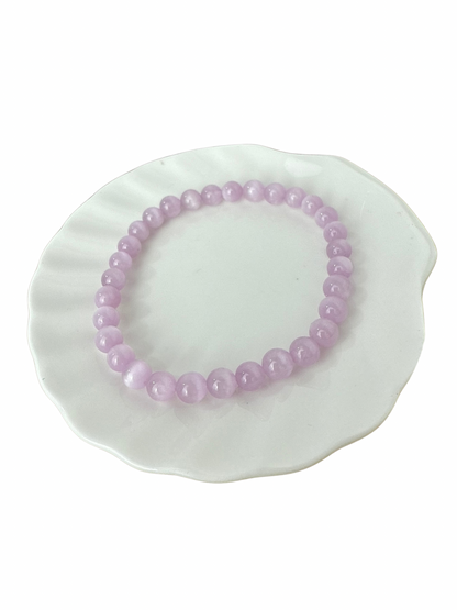 Kunziet kogelarmband 6 mm