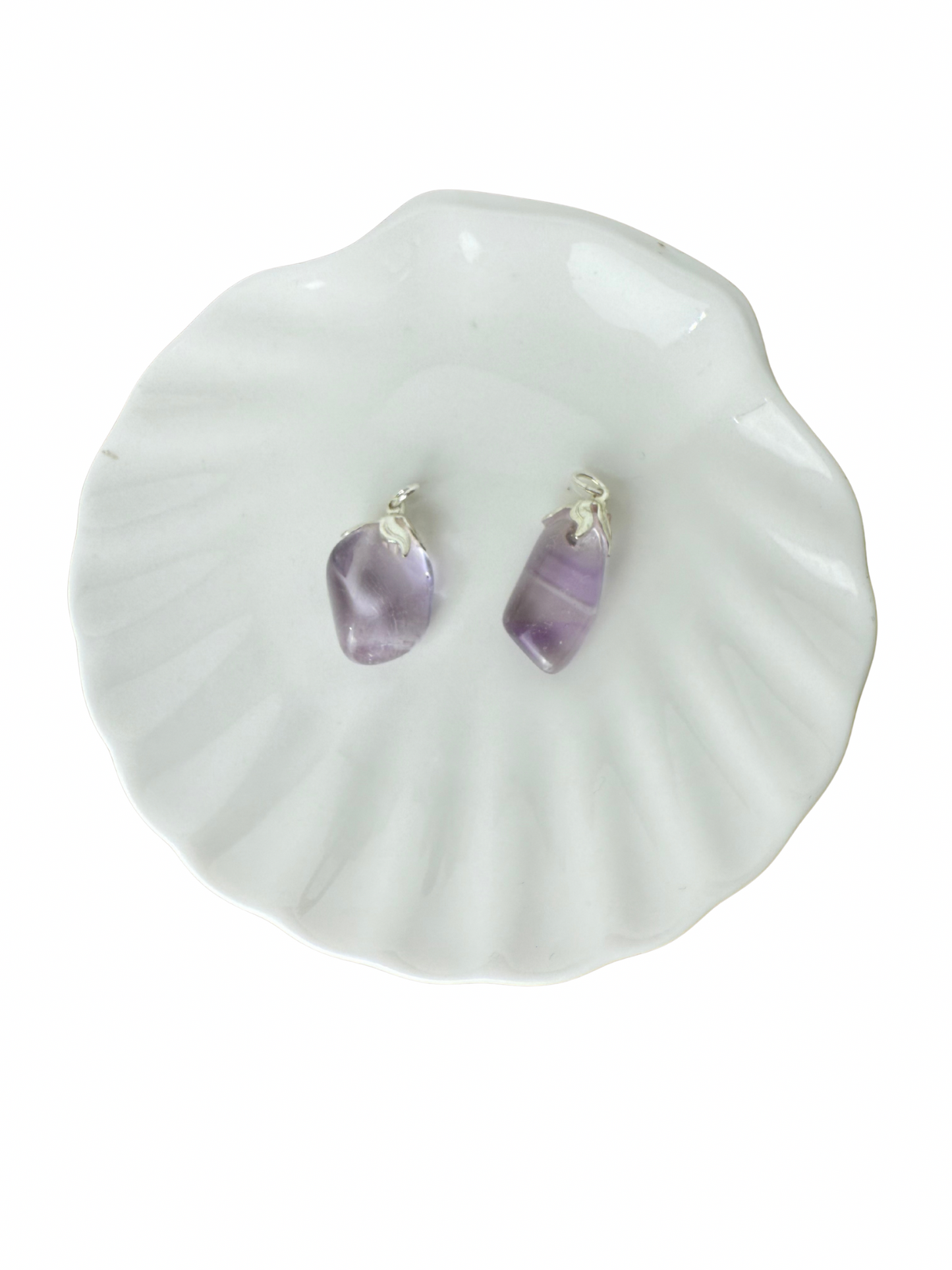 Olivia tumbled stone pendant Amethyst
