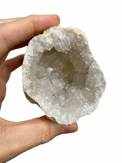 Kwarts geode half 1 (Marokko)