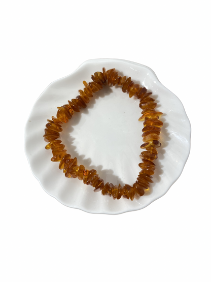 Barnsteen (Amber) splitarmband volwassenen