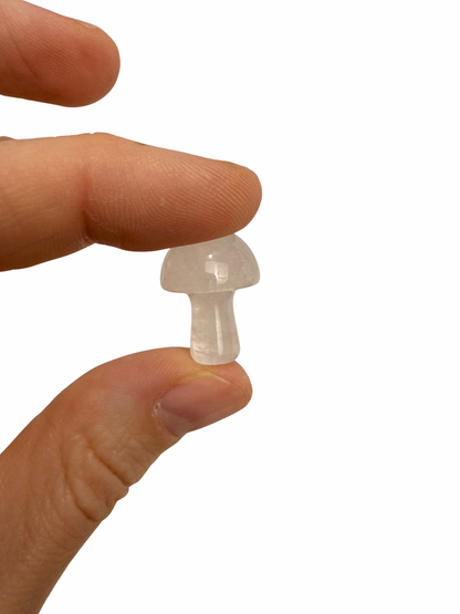 Bergkristal mini paddenstoel