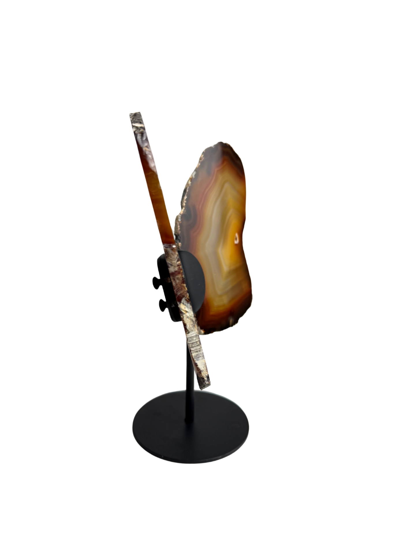 Agate butterfly on stand