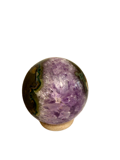 Amethyst ball geode