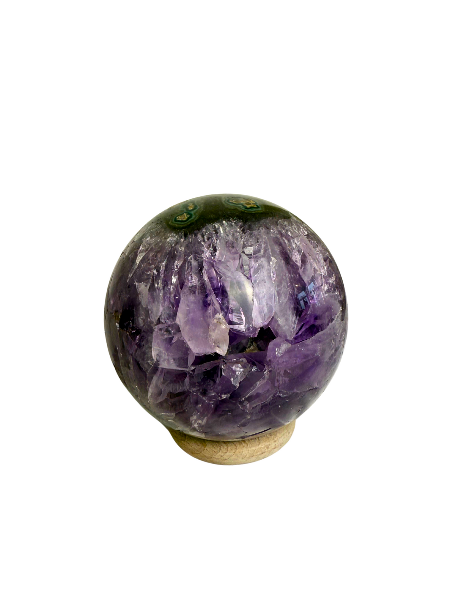 Amethyst ball geode