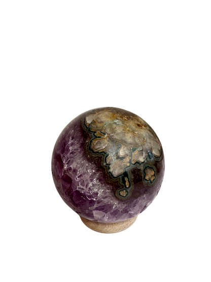 Amethyst ball geode