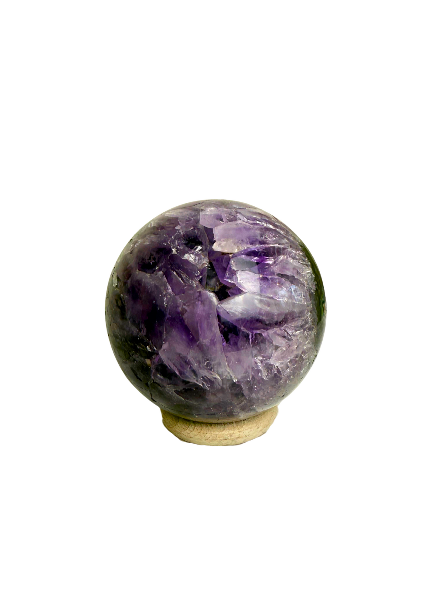 Amethyst ball geode