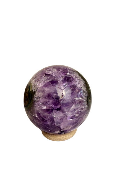 Amethyst ball geode