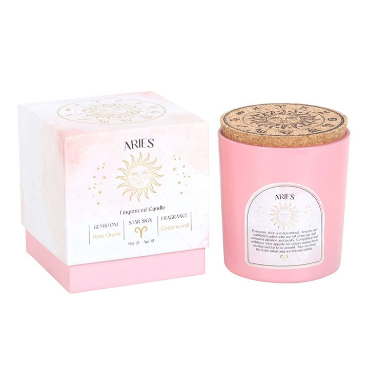 Zodiac scented candle Aries (Ram)
