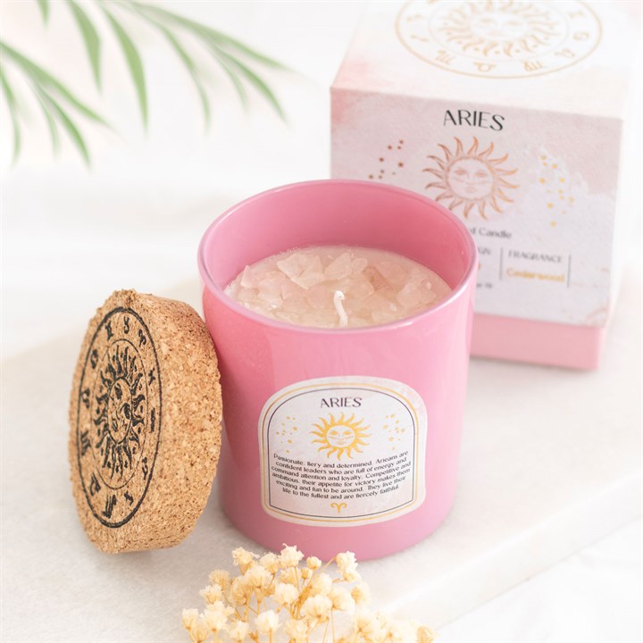 Zodiac scented candle Aries (Ram)