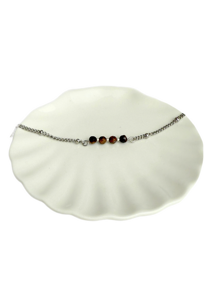 Lia armband Tijgeroog