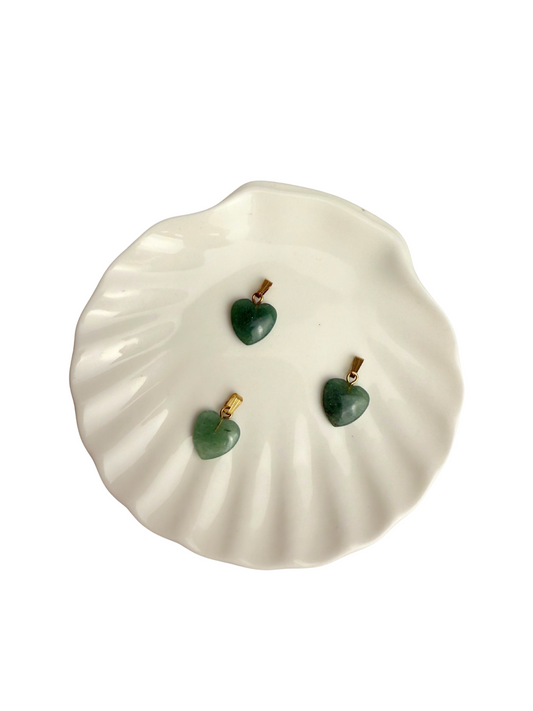 Aventurijn hart hanger