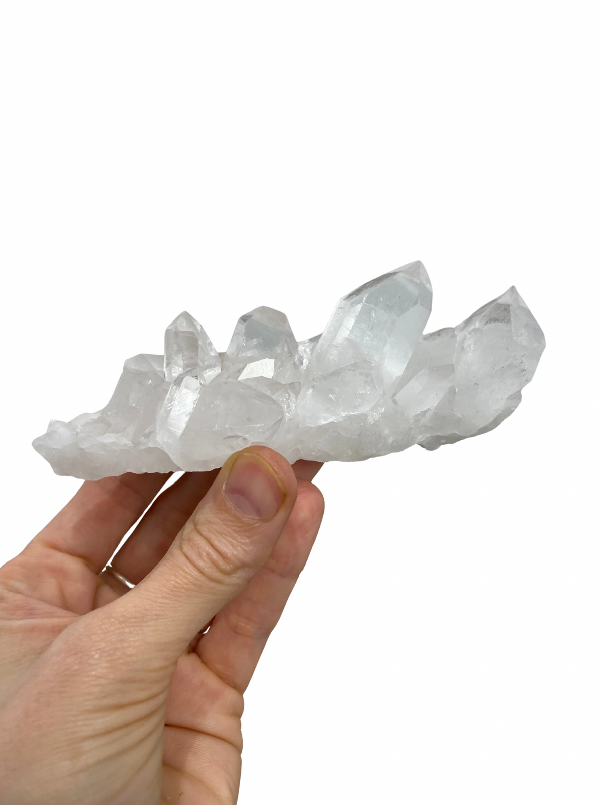 Bergkristal cluster (Brazilië)