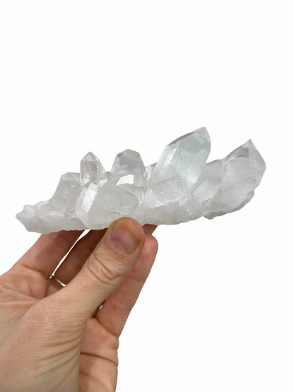 Bergkristal cluster (Brazilië)