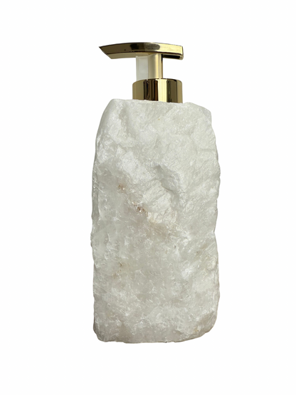 Zeeppomp van Bergkristal goud 4