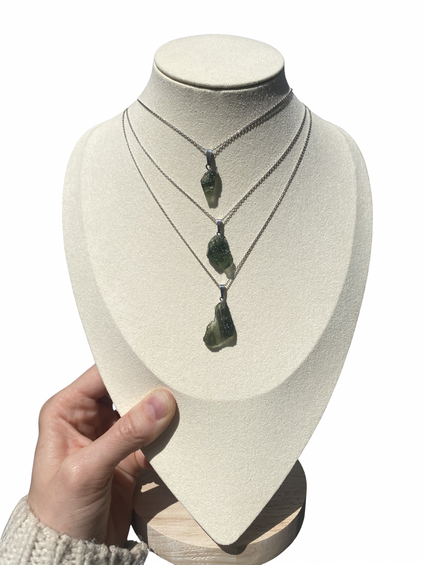 Moldaviet hanger 1 (925 zilver)