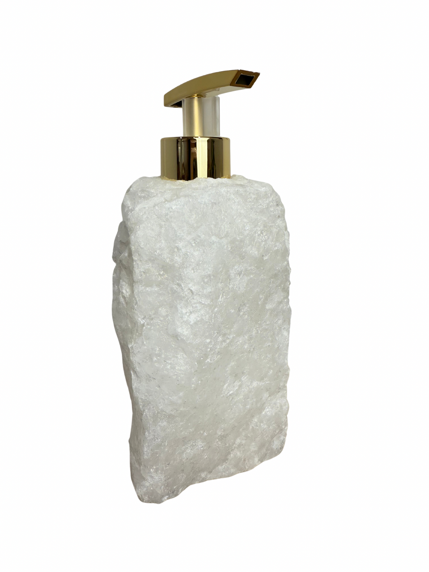 Zeeppomp van Bergkristal goud 5