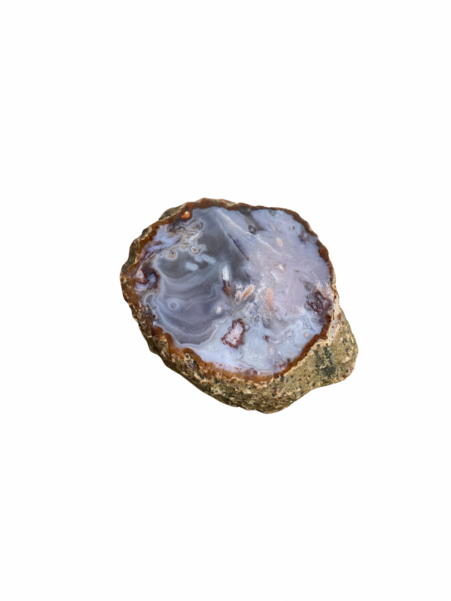 Agaat geode half 1