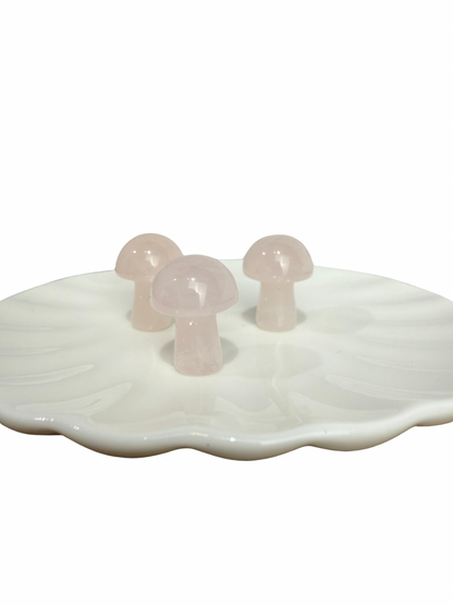 Rozenkwarts mini paddenstoel