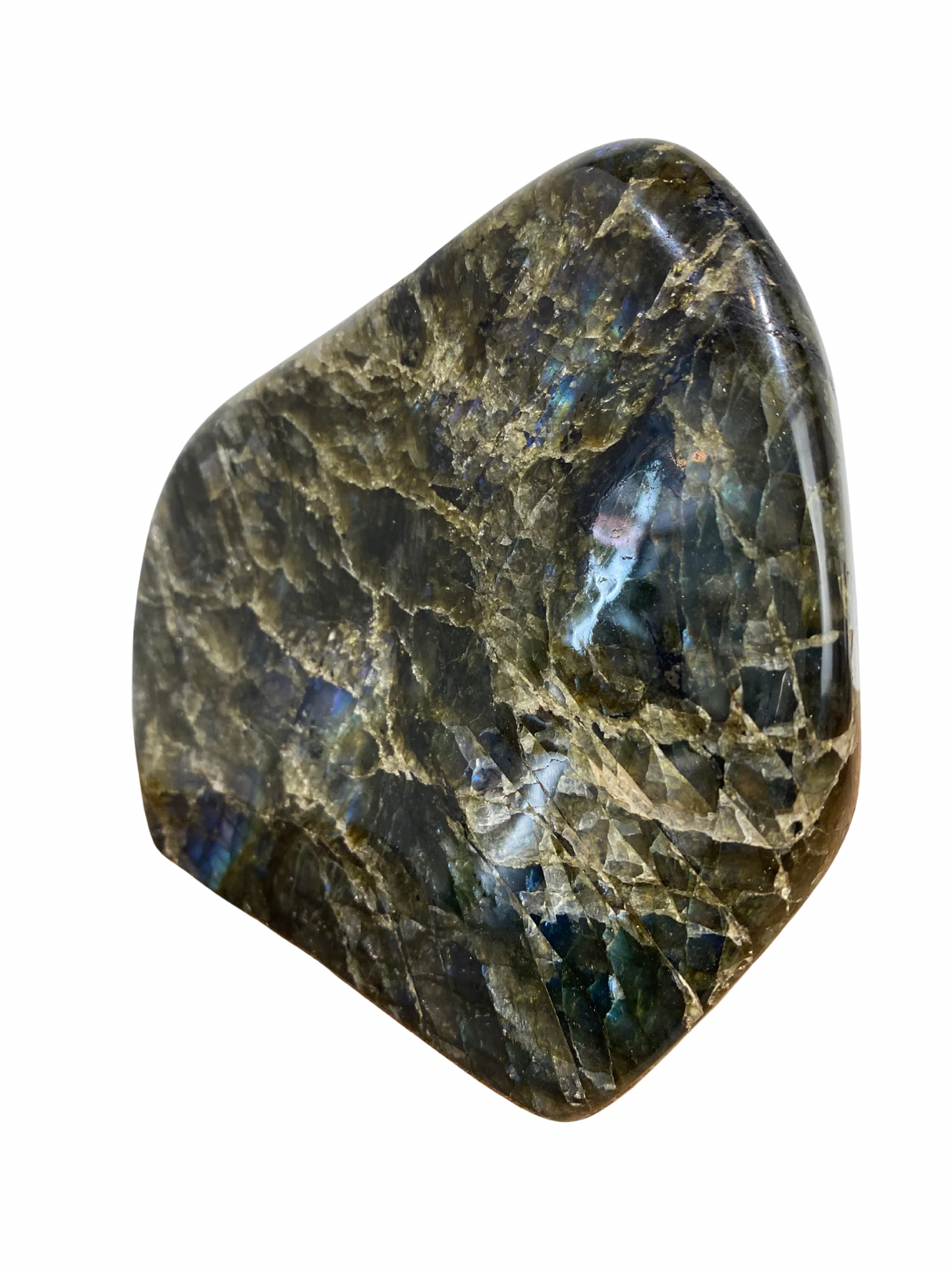Labradoriet sculptuur gepolijst (Madagascar) | 2 kg