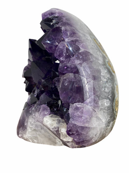 Amethist vlam op standvlak (Uruguay) | 1,7 kg