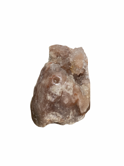 Roze Amethist (Chalcedoon) op standvlak