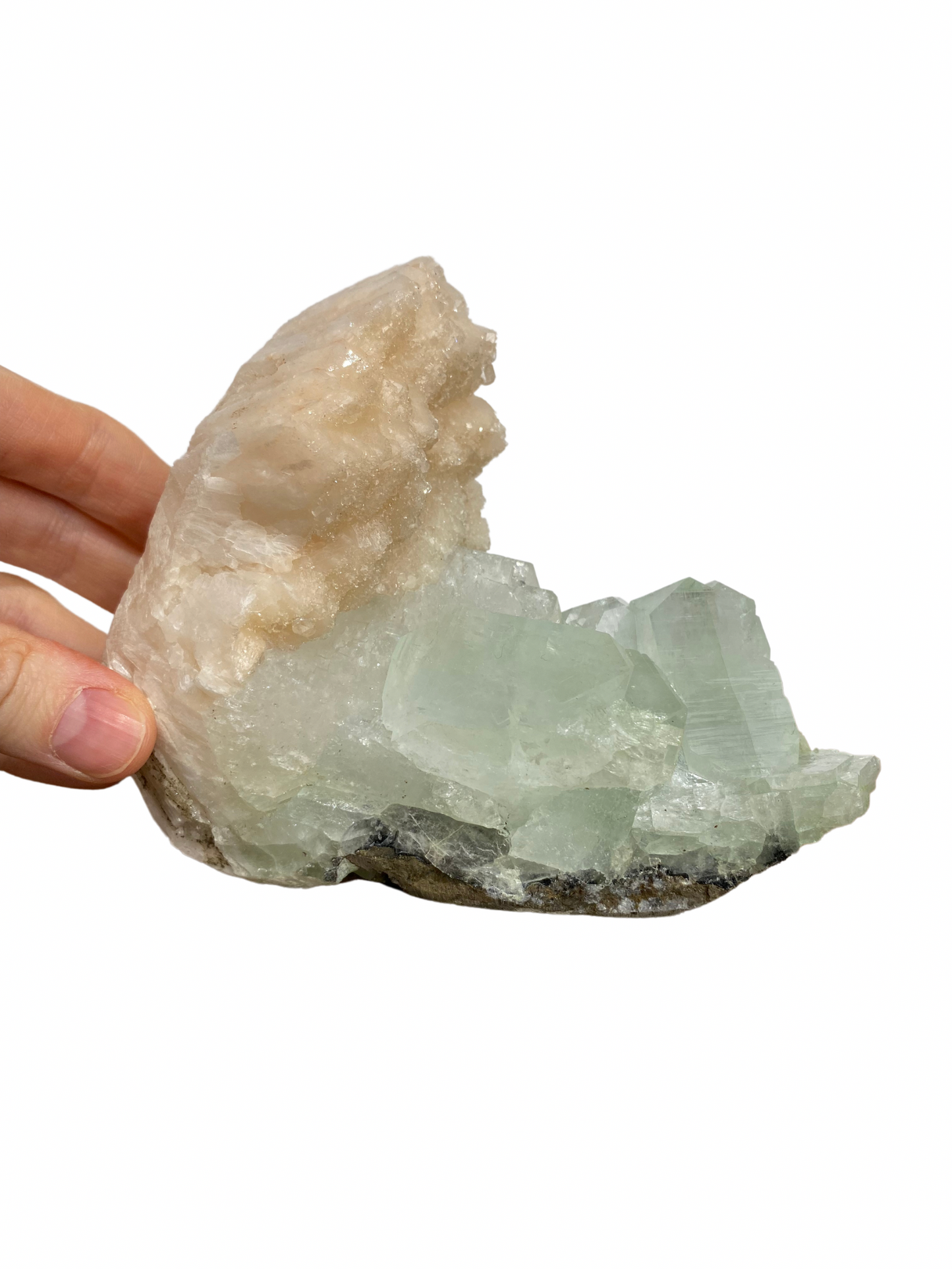 Apofyliet met Stilbiet cluster