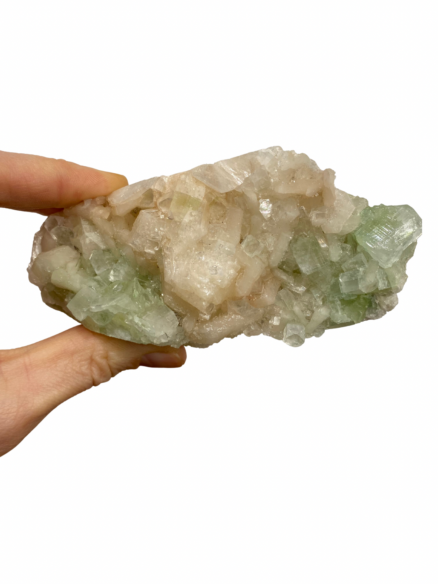 Apofyliet met Stilbiet cluster