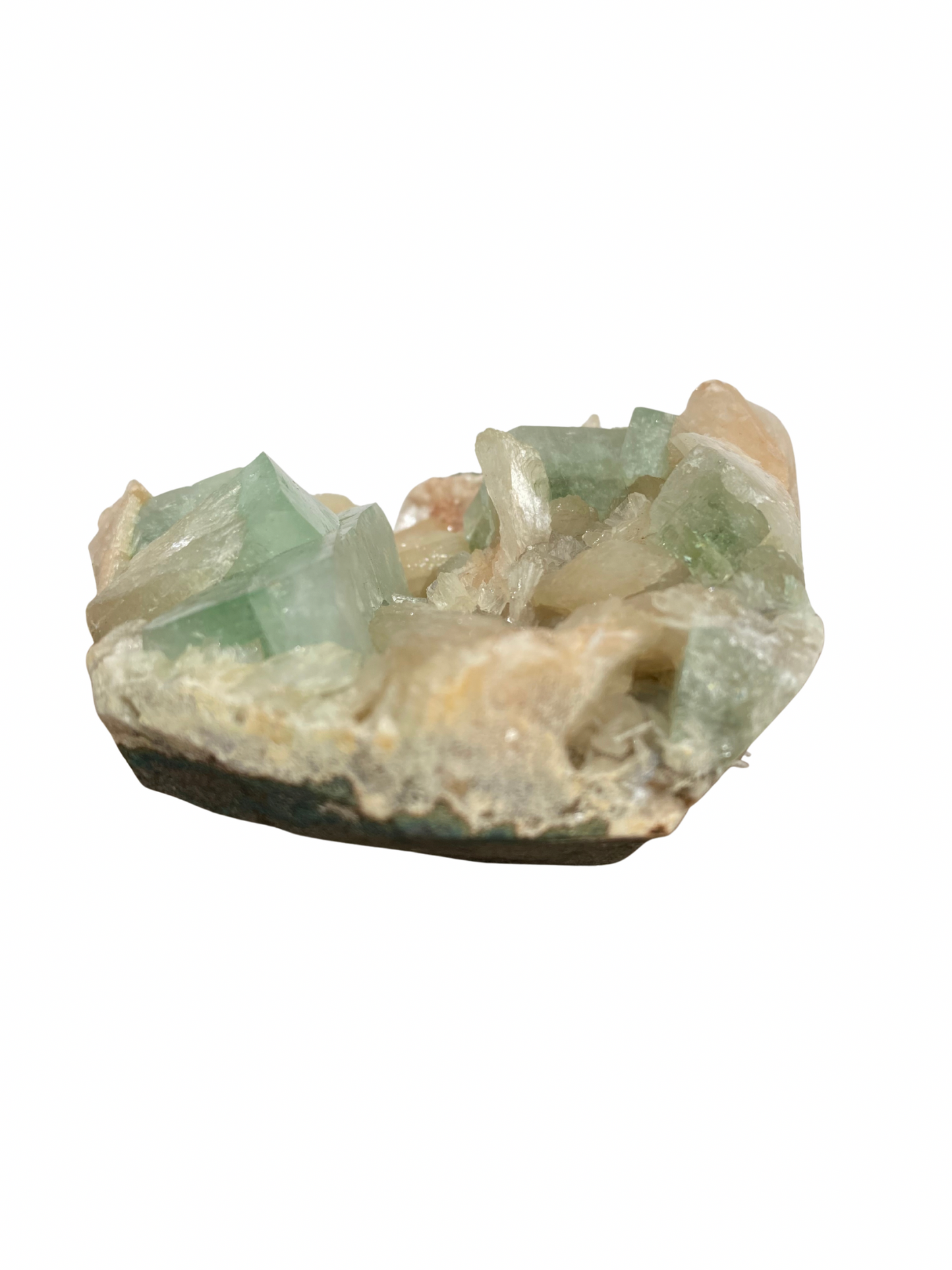 Apofyliet met Stilbiet cluster