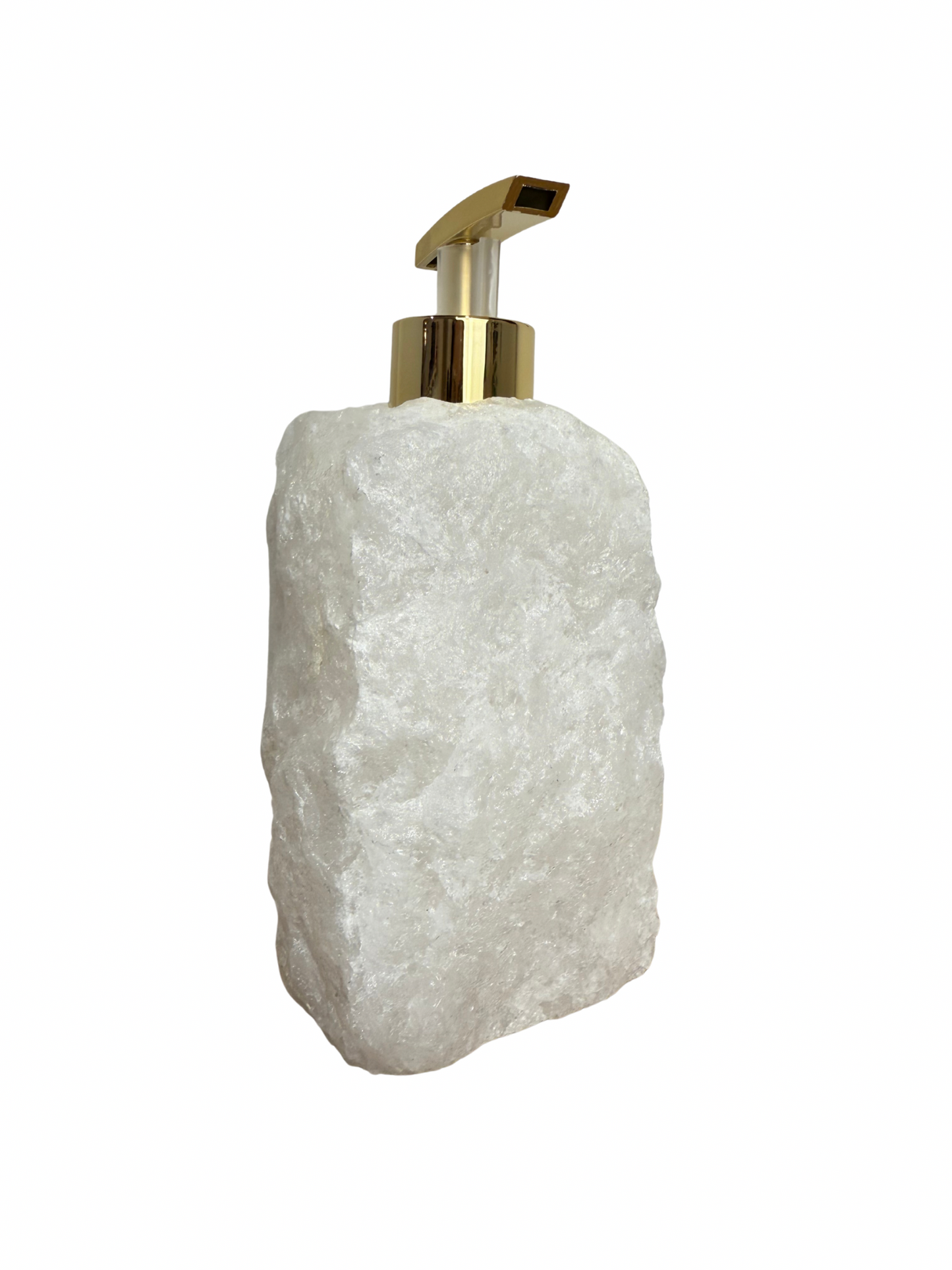 Zeeppomp van Bergkristal goud 3