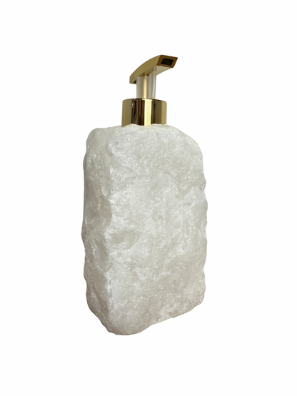 Zeeppomp van Bergkristal goud 3