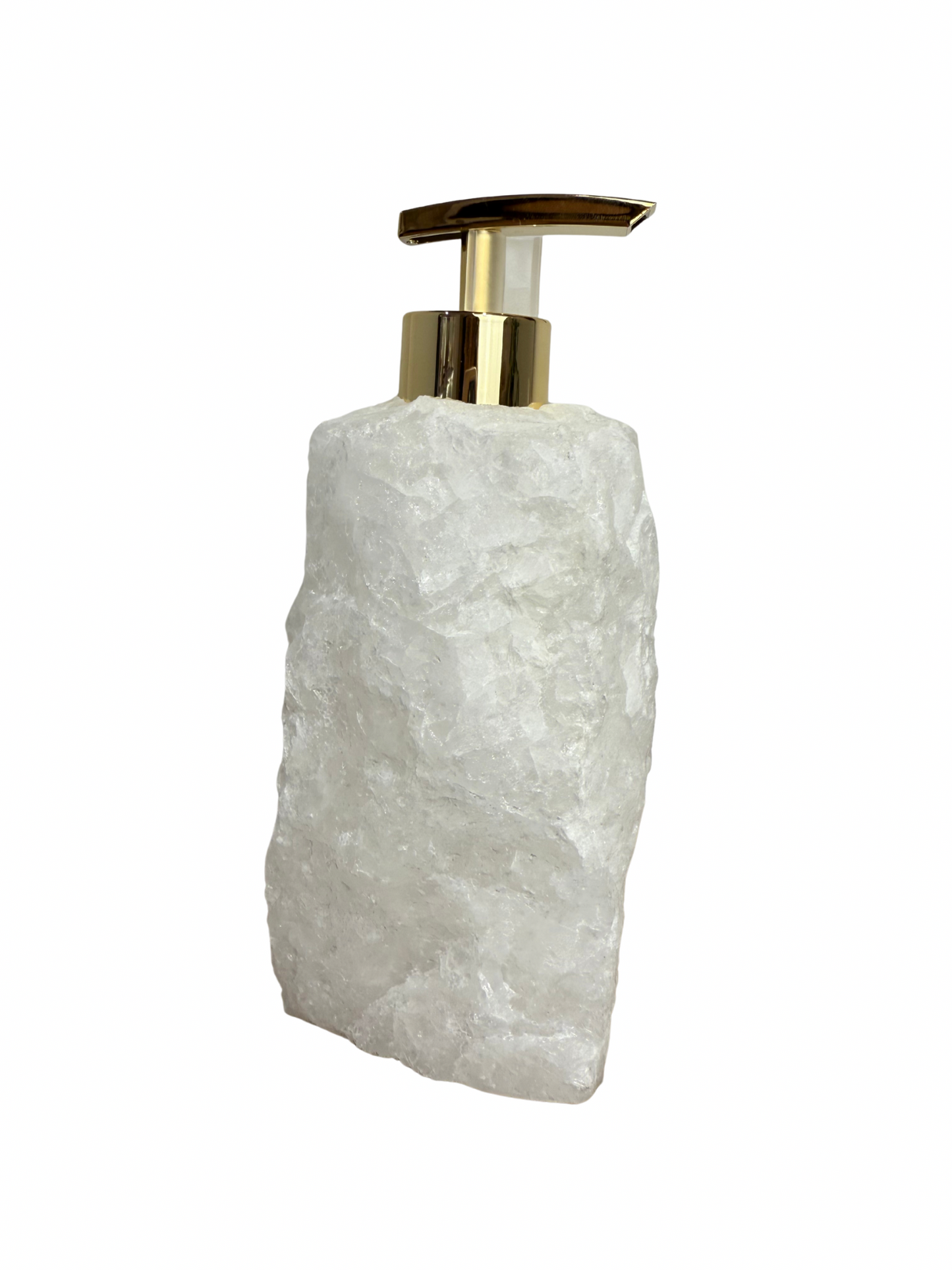 Zeeppomp van Bergkristal goud 5