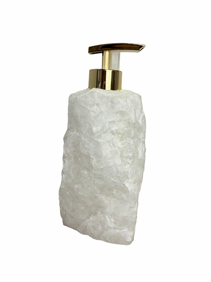 Zeeppomp van Bergkristal goud 5