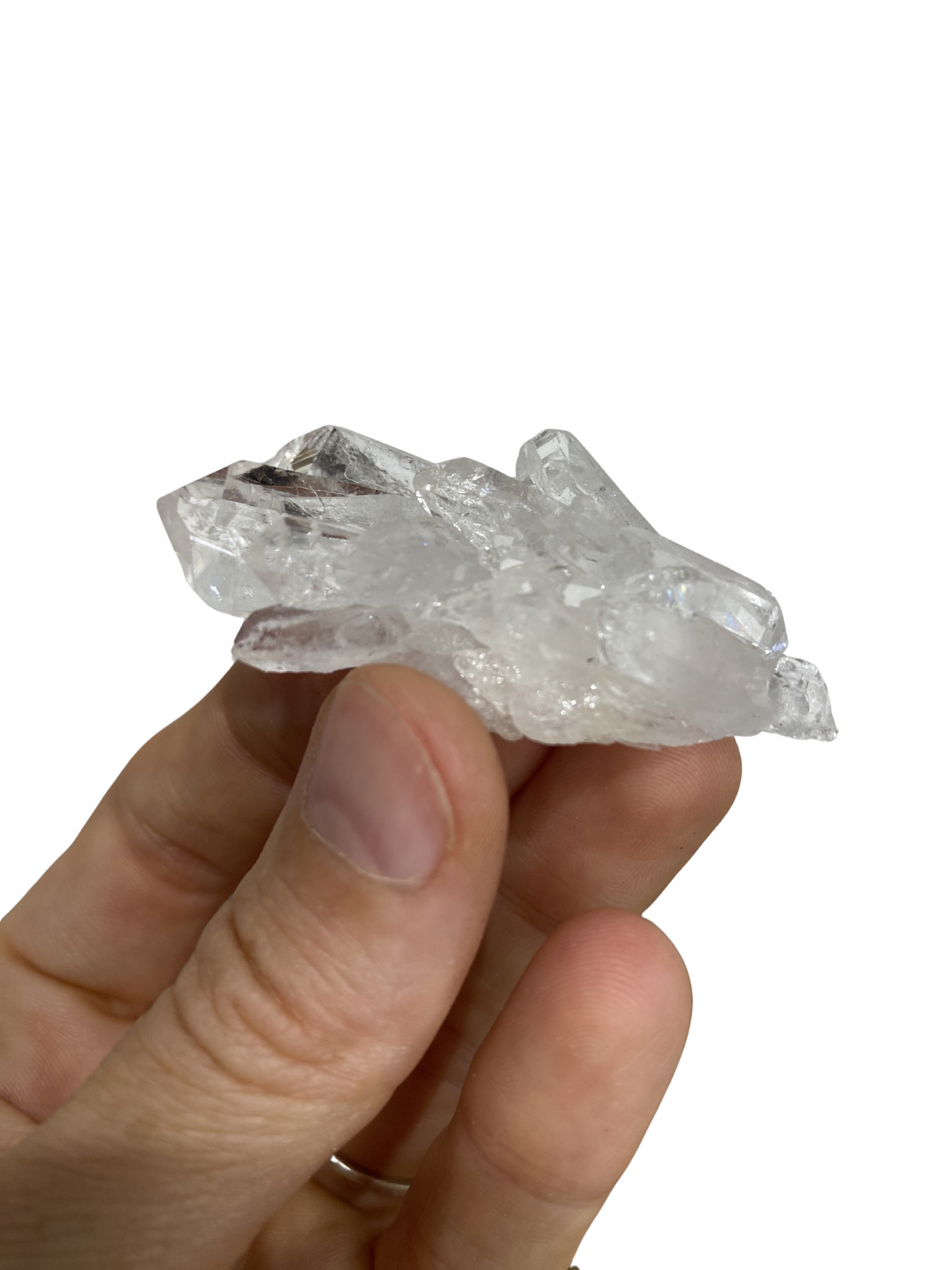 Bergkristal cluster (Brazilië)