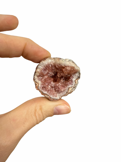 Roze Amethist geode uit Patagonië 4