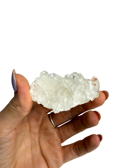 Rock crystal cluster 1