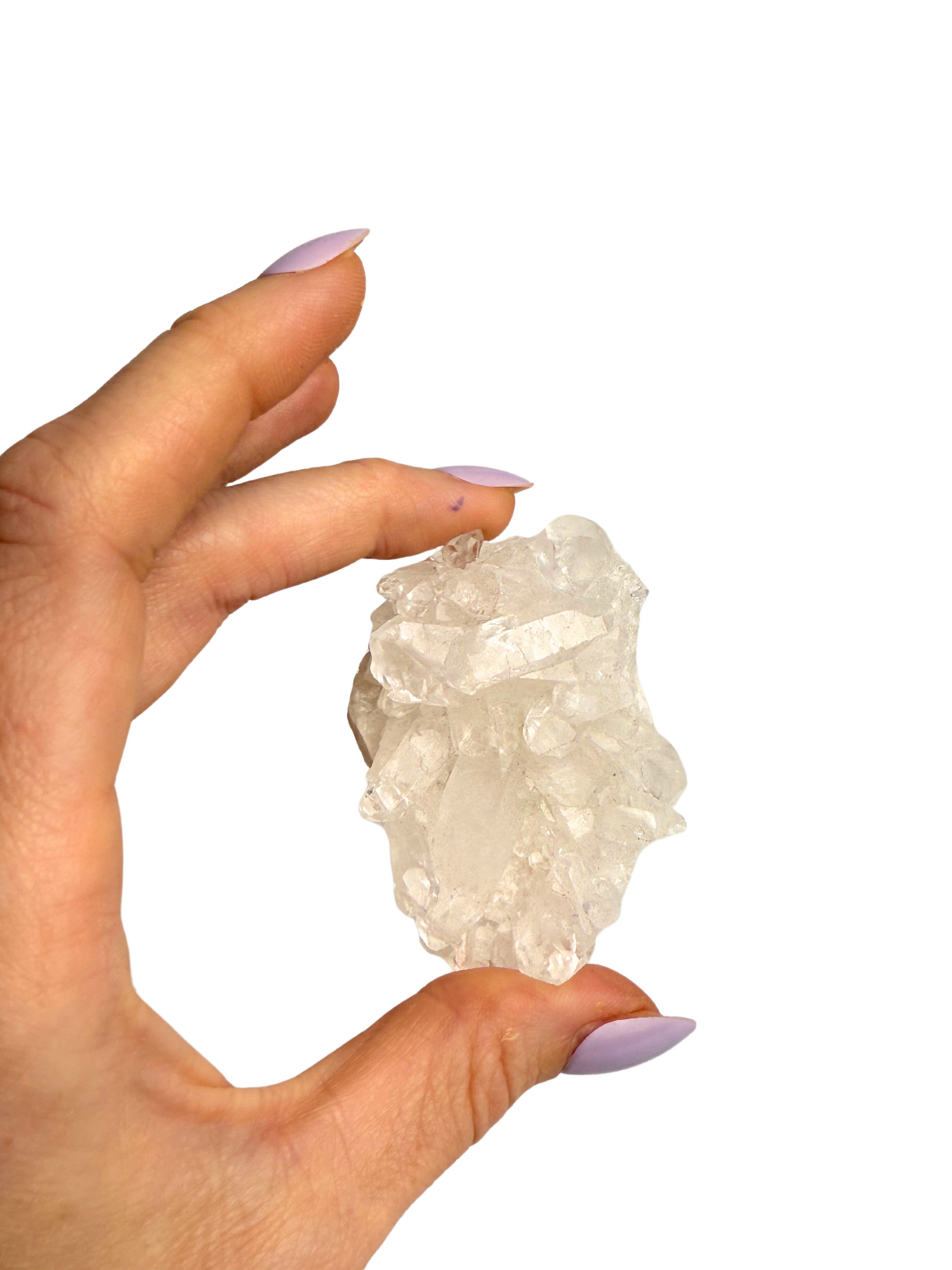 Rock crystal cluster 1
