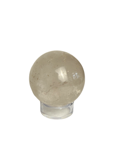Rock crystal ball