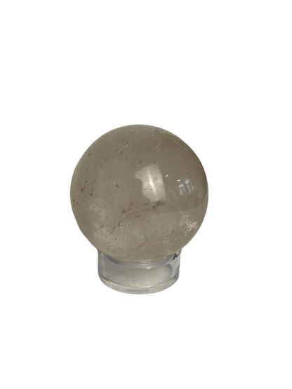 Rock crystal ball