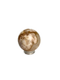 Pink Flower Agate ball
