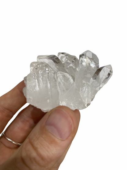 Bergkristal cluster (Brazilië)