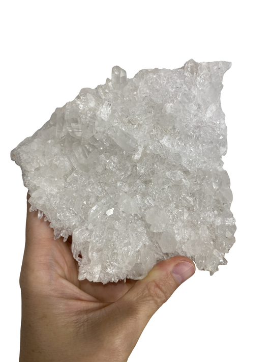 Bergkristal cluster 1 (India)