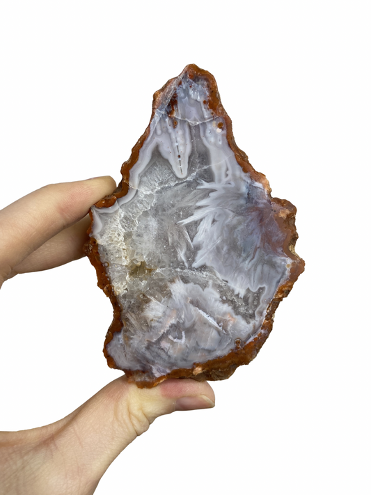 Agaat geode half
