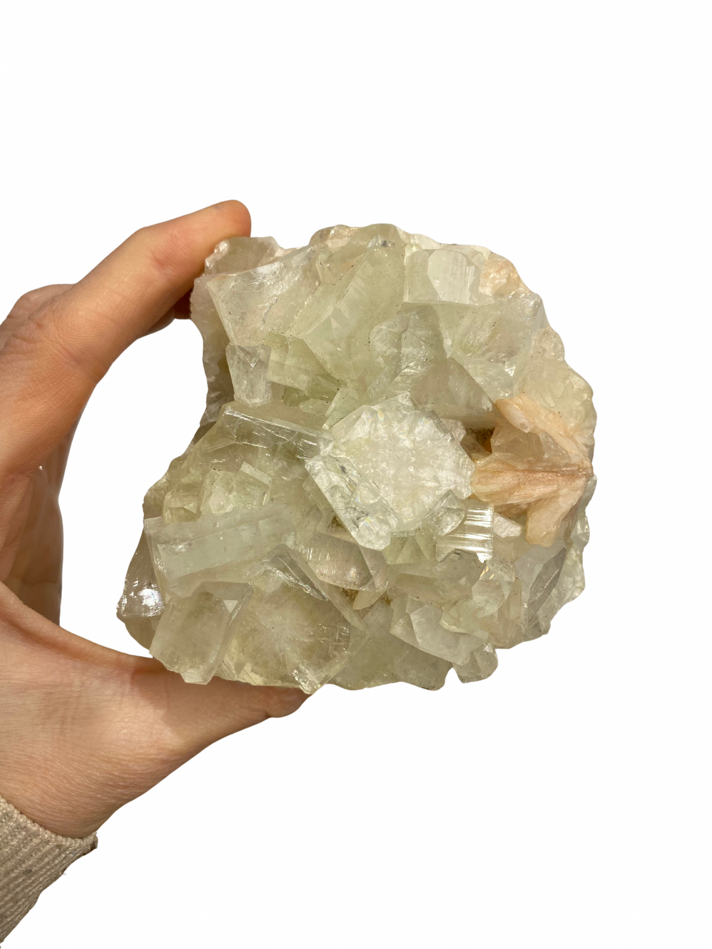 Apofyliet met Stilbiet cluster