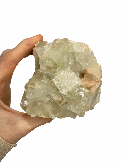 Apofyliet met Stilbiet cluster