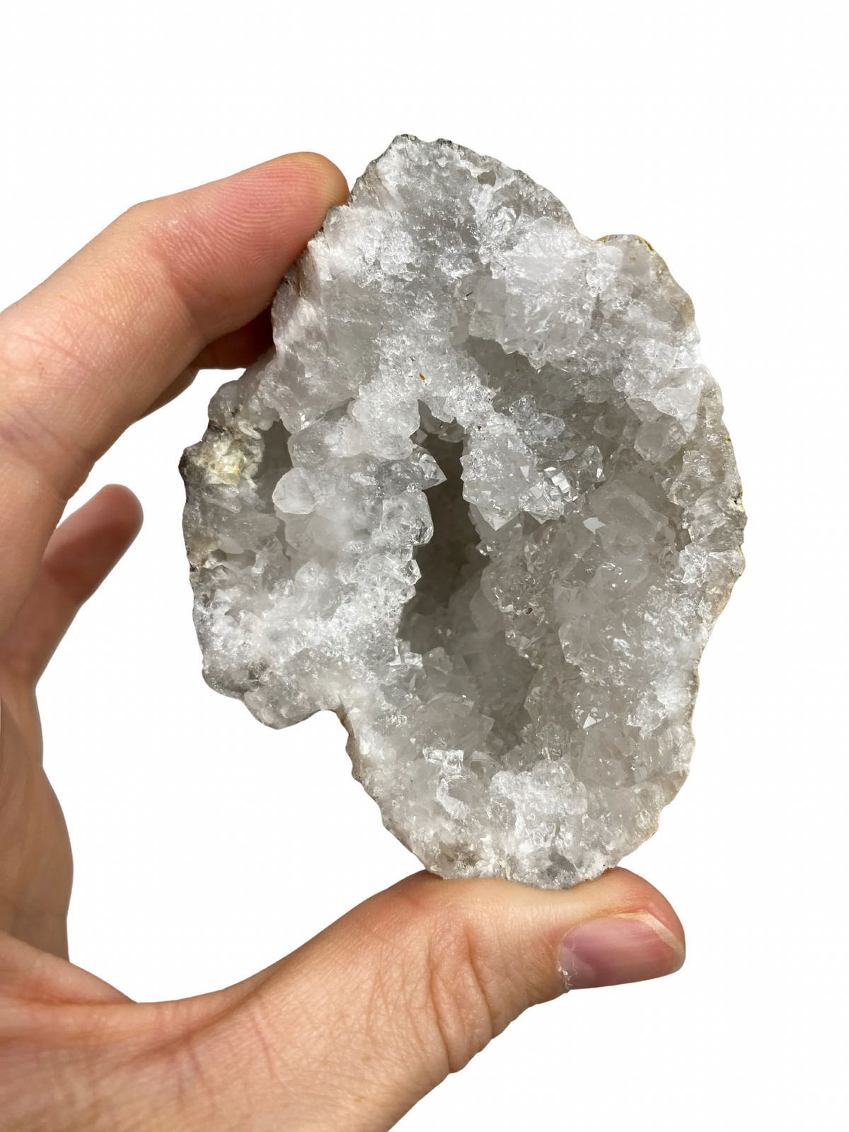 Kwarts geode half 1 (Marokko)