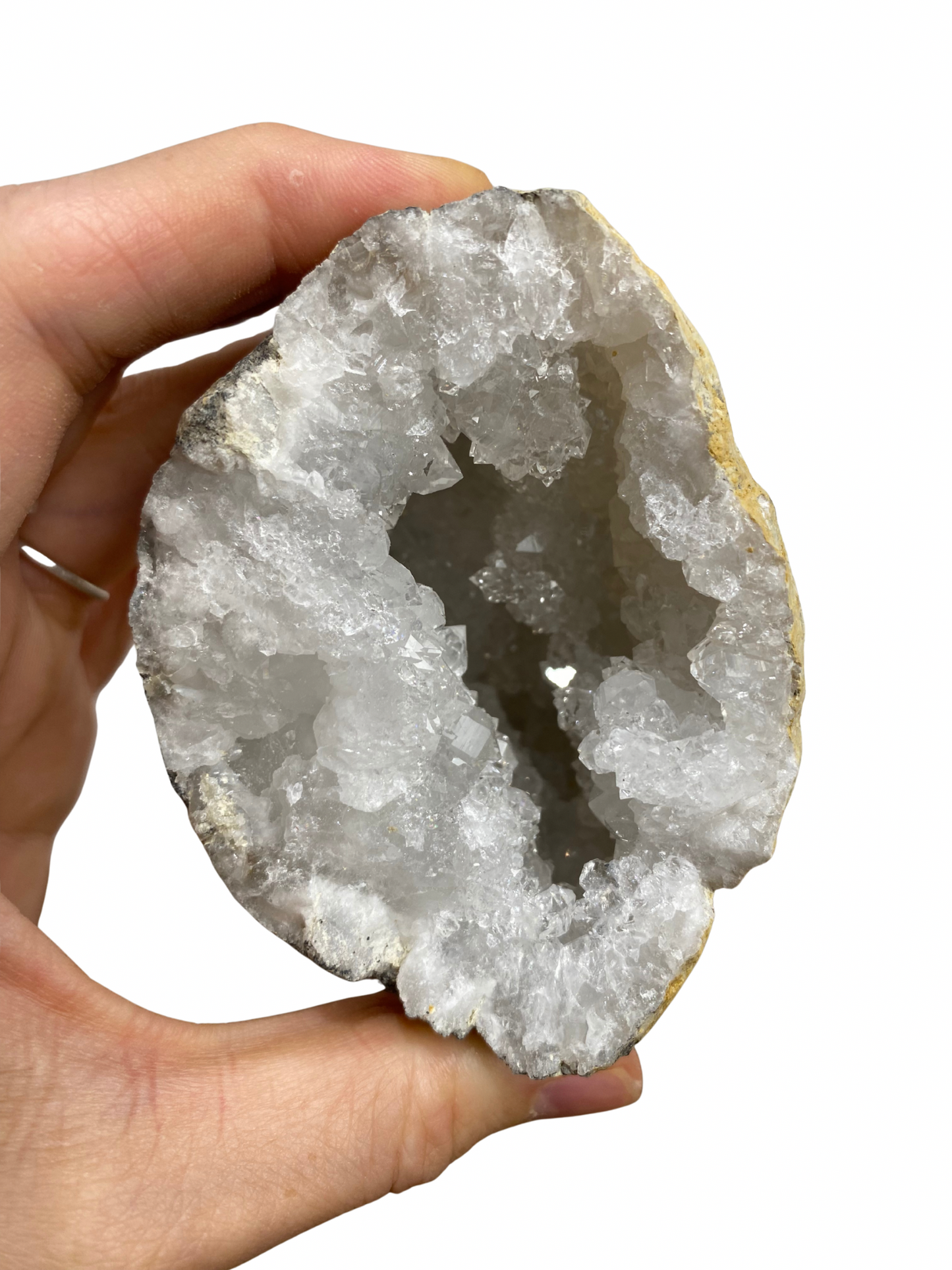 Kwarts geode half 3 (Marokko)