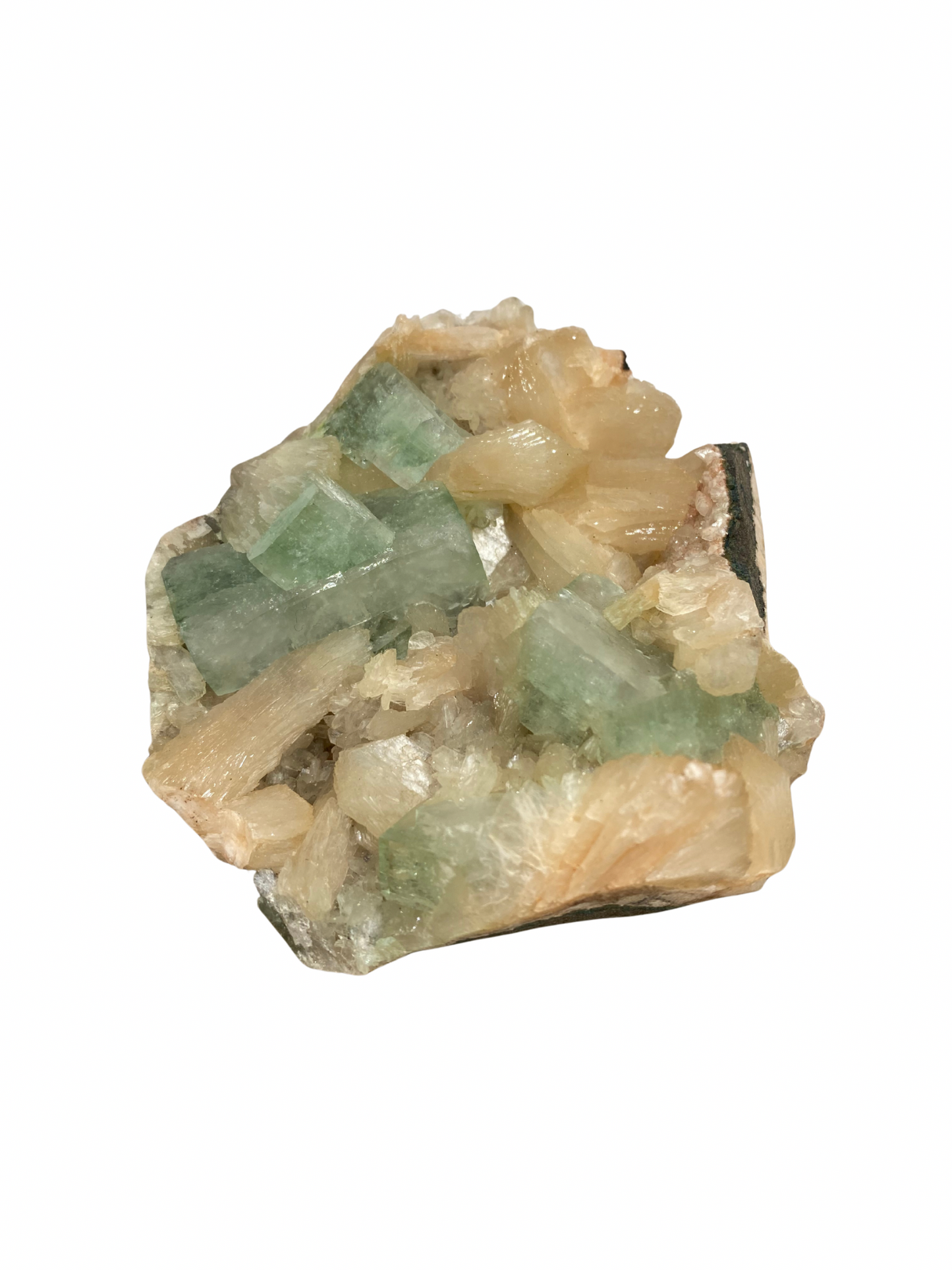 Apofyliet met Stilbiet cluster